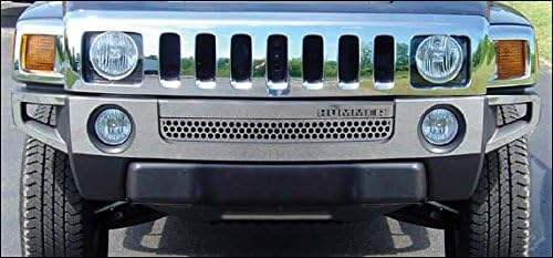 Hummer H3 Stainless Steel Front Bumper Layover Kit (Fits: 2006-2010 H3's)