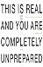 This Is Real and You Are Completely Unprepared: The Days of Awe as a Journey of Transformation
