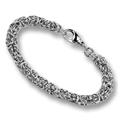 K�nigs-Armband aus Edelstahl, hochgl�nzend poliert, 19 cmL�nge