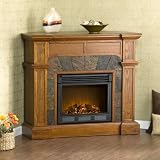 Cartwright Mission Convertible Slate Electric Fireplace