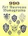 990 Art Nouveau Monograms (Dover Pictorial Archive Series) width=