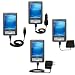 Road Warrior Kit for the Fujitsu Loox 720 includes a Car & Wall Charger AND USB cable AND Battery Extender - Gomadic Brand w/ TipExchange Technology