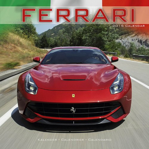 Ferrari Calendar- 2015 Wall calendars - Car Calendar - Automobile Calendar - Monthly Wall Calendar by Avonside