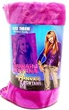 Hannah Montana Fleece Throw Blanket - Soft, Warm and Cuddly, Size Approximately 50 X 60