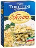 Ferrara Tri-color Tortellini With Cheese, 8.8-Ounce Boxes (Pack of 12)