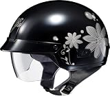 HJC Women's IS-2 Flora Helmet - Small/Black/Silver