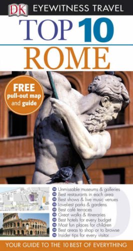 City Travel Guides Discounted  Books : Rome (Eyewitness Top 10 Travel Guide)
