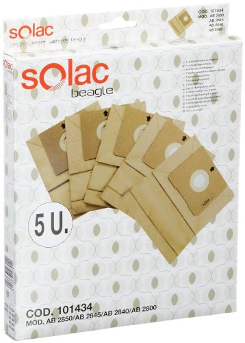 Solac AB280001 5 x Staubbeutel f?r AB2850 / AB2845 / AB2840 / AB2800 Preisvergleich