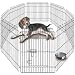 Pet Playpen Heavy Duty Dog Cat Puppy Pen Cage 8 side 3ft high