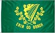 Erin Go Bragh Flag 3x5 3 x 5 NEW IRELAND IRISH Banner