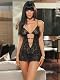 The Best SeXy Stretch Lace Babydoll Set Rhinestones Red or Black The Next 10 Orders Will Get