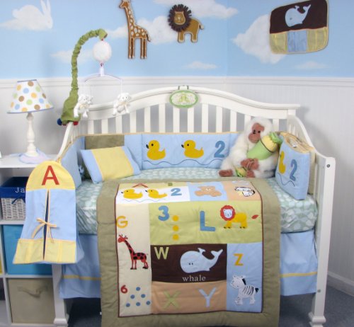 SoHo Casey's ABC &123 Nursery Bedding Set 13 pcs product image