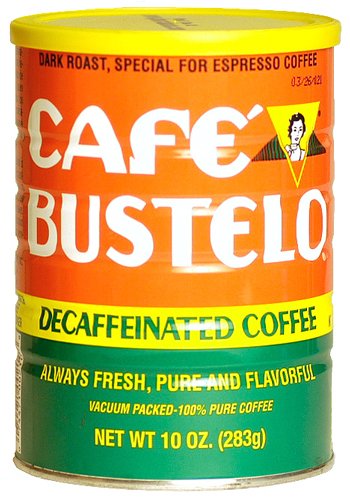 Kitchen: Cafe Bustelo Decaffeinated Coffee 10 oz.