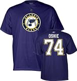TJ Oshie Reebok Navy Name and Number St. Louis Blues T-Shirt
