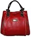Women's Avorio Italy Purse Handbag Tote Red