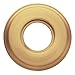 Baldwin 5155 Pair of Estate Rosettes for Privacy Functions, Vintage Brass