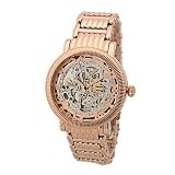 Auguste Galan MECCANIX RARGB Mens Rose Gold-tone Mechanical Skeleton Watch. Model: AG-0702 by Auguste Galan