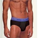 1 PACK - Mens CALVIN KLEIN Tech CoolMax Boxer Shorts / Brief: Black (Box is Not Included)