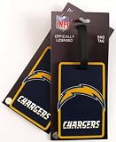San Diego Chargers Two Pack Soft Laser Bag Tag