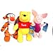 Winnie the Pooh Tigger Piglet 3 Plush Doll Stuffed Toy