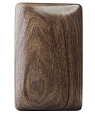Anigmo W004 Smooth Wood Plate, Walnut