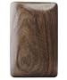 Anigmo W004 Smooth Wood Plate, Walnut