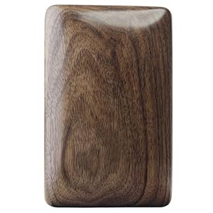 Anigmo W004 Smooth Wood Plate, Walnut by 
