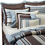Nautica Blue Highland Brown Full/Queen Duvet Cover