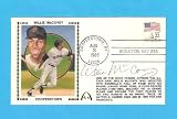 Willie McCovey Autographed (Gateway Envelope) (August 3rd 1986) (First Day Cover) (Cooperstown HOF Induction) (San Francisco Giants)