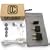 Groove Buds Noise Isolating Hi-Fi Quality In-Ear Headphone (White) - Retail ECO Version including airline adapter, stereo splitter and PDA adapter