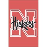 Nebraska Cornhuskers Applique Embroidered Banner Flag (44x28) NCAA College Athletics Fan Shop Sports Team Merchandise