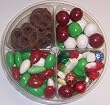 Scott's Cakes 4-Pack Deluxe Christmas Mix, Christmas Jordan Almonds, Christmas Malt Balls, & Dark Pretzels