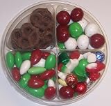 Scott's Cakes 4-Pack Deluxe Christmas Mix, Christmas Jordan Almonds, Christmas Malt Balls, & Dark Pretzels
