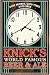 Retro style KNICK'S Beer & Ale wall clock USA