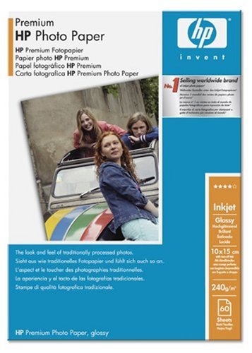 HP Premium - Glossy photo paper - 100 x 150 mm - 60 sheet(s) HP Premium - Glossy photo paper - 100 x 150 mm - 60 sheet(s)