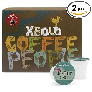 Coffee People Extra Bold Wake Up Call Bold for Keurig Brewers, 24-Count K-Cups (Pack of 2)