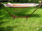 Eigenschaften Dekomiro  / Gestell Eukalyptusholz 310 cm Matte inkl. Kissenbezug 2133