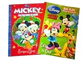 Disneyฎ Mickey Mouse Christmas Coloring Book Set (2 Coloring Books)