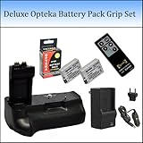 Opteka Battery Pack Grip / Vertical Shutter Release for Canon EOS Digital R ....