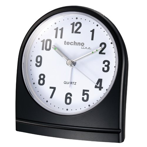 Technoline Geneva SL Quarzwecker schwarz Preisvergleich