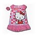 Hello Kitty Pink Nightgown w/hearts and bonus scrunchie for girls