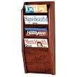 Wooden Mallet MR24-4MH Magazine Rack