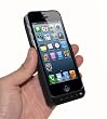 Juice Pack Plus Sch�tzende Hartschale mit integriertem Akku (2000 mAh) f�r Apple iPhone 5 (schwarz)
