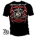 Marine Corps, USMC T-Shirt Elite Breed Usmc Red Blades Silver Foil Medium Black