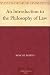 An Introduction to the Philosophy of Law