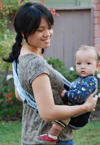 Lite-on-Shoulder Baby SlingMonochrome - Large