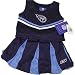 Tennessee Titans NFL Toddler 2pc Blue Tank Cheerleader Dress 4T