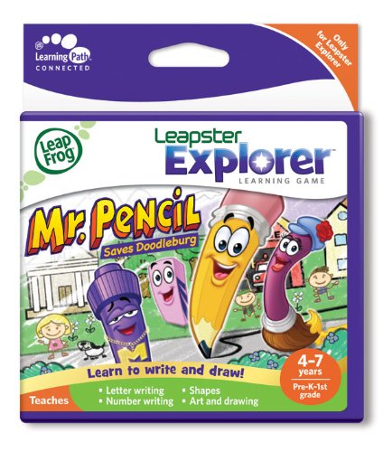 Imagen 3 de Leapfrog Leapster Explorer - Juego Sr. Lápiz para aprender a escribir (solo para Leapster Explorer)