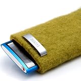 EVOUNI W51-021 Handmade Felt Pouch for iPod nano (Green)