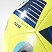 adidas Performance Euro 16 Glider Soccer Ball, Solar Yellow/Collegiate Royal/Night Indigo, Size 5